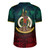 Vanuatu Rugby Jersey Lowpolly Pattern with Polynesian Motif