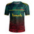 Vanuatu Rugby Jersey Lowpolly Pattern with Polynesian Motif
