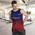 Philippines Filipinos Tank Top Lowpolly Pattern with Tribal Motif