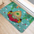 Guam Door Mat Latte Stones Hibiscus