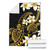 Hawaii Premium Blanket Polynesian Tribal Tattoo Plumeria Flower