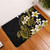 Hawaii Door Mat Polynesian Tribal Tattoo Plumeria Flower