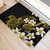 Hawaii Door Mat Polynesian Tribal Tattoo Plumeria Flower