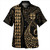 Fiji Combo Puletasi And Shirt Kakau Style Gold