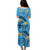 Fiji Combo Puletasi And Shirt Bula Style Plumeria Flower