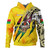 Vanuatu Hoodie Custom Vanuatuan‎ Blood Inside Me Polynesian Sleeve Tattoo Tropical Yellow