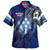 Kosrae Hawaiian Shirt Custom Kosraean Blood Inside Me Polynesian Sleeve Tattoo Tropical Blue