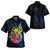 Hawaii Kanaka Maoli Combo Off Shoulder Long Dress And Shirt Tropical Flower