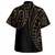 Chuuk State Combo Short Sleeve Dress And Shirt Kakau Style Gold