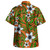 Hawaii Combo Short Sleeve Dress And Shirt Maori Pattern Plumeria