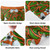 Hawaii Combo Short Sleeve Dress And Shirt Maori Pattern Plumeria
