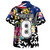 New Zealand Hawaiian Shirt Custom Maori Kiwis Rugby Silver Fern Black Hexagon Tropical Jersey