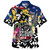 New Zealand Hawaiian Shirt Custom Maori Kiwis Rugby Silver Fern Black Hexagon Tropical Jersey