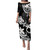 Federated States Of Micronesia Combo Puletasi And Shirt Polynesian Patterns Plumeria Flowers Special Style
