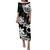 Chuuk State Combo Puletasi And Shirt Polynesian Patterns Plumeria Flowers Special Style