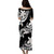 Chuuk State Combo Puletasi And Shirt Polynesian Patterns Plumeria Flowers Special Style