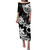 Marquesas Islands Combo Puletasi And Shirt Polynesian Patterns Plumeria Flowers Special Style