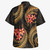 Marshall Islands Hawaiian Shirt Polynesian Gold Plumeria
