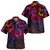 Chuuk State Combo Off Shoulder Long Dress And Shirt Rainbow Style