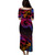 Wallis And Futuna Combo Puletasi And Shirt Rainbow Style