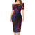 Tuvalu Combo Short Sleeve Dress And Shirt Rainbow Style