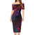 Yap State Combo Short Sleeve Dress And Shirt Rainbow Style