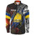 Tokelau Long Sleeve Shirt Custom Tokelauan Blood Inside Me Polynesian Sleeve Tattoo Tropical Black