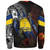 Tokelau Sweatshirt Custom Tokelauan Blood Inside Me Polynesian Sleeve Tattoo Tropical Black