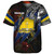 Tokelau Baseball Shirt Custom Tokelauan Blood Inside Me Polynesian Sleeve Tattoo Tropical Black
