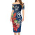 Hawaii Kanaka Maoli Combo Short Sleeve Dress And Shirt  Flower And Turtle