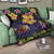 Hawaii Premium Quilt Polynesian Patterns Turtle Couple Hibiscus Plumeria Flowers