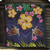 Hawaii Premium Quilt Polynesian Patterns Turtle Couple Hibiscus Plumeria Flowers