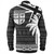 Fiji Long Sleeve Shirt Flag With Coconut Black Style