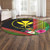 Hawaii Round Rug Kanaka Maoli Polynesian Pattern
