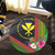 Hawaii Round Rug Kanaka Maoli Polynesian Pattern