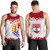 French Polynesia Tank Top Seal With Plumeria Flowers Polynesia Patterns