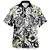 Polynesian Combo Puletasi And Shirt Tropical Tribal Turtle With Fish Hook Pure Black