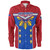 Philippines Filipinos Long Sleeve Shirt Half-Up Style Flag