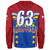 Philippines Filipinos Sweatshirt Half-Up Style Flag