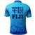 Fiji Polo Shirt Fiji Independence 1970 Tapa Style