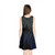 New Zealand Girls Sleeveless Sundress Kakau Style Gradient Blue