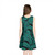 Hawaii Girls Sleeveless Sundress Tribal Pattern Polynesian Turquoise