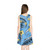 Fiji Girls Sleeveless Sundress Bula Style Plumeria Flower