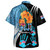 Fiji Hawaiian Shirt Fiji Day The Bula Spirit Fijian Hand Print Tapa Pattern Tropical Flowers