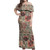 Hawaii Combo Dress And Shirt Hawaiian Style Tribal Fabric Patchwork