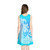 Hawaii Plumeria Flowers Retro Vintage Style Girls' Sleeveless Sundress