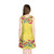 Hawaii Girls Sleeveless Sundress Ginger Flowers Yellow Version