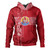 French Polynesia Hoodie Tribal Pattern Tahiti Vintage Style