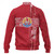 French Polynesia Baseball Jacket Tribal Pattern Tahiti Vintage Style