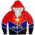 Philippines Filipinos Sherpa Hoodie Sun Filipinos Tribal Flowers Patterns